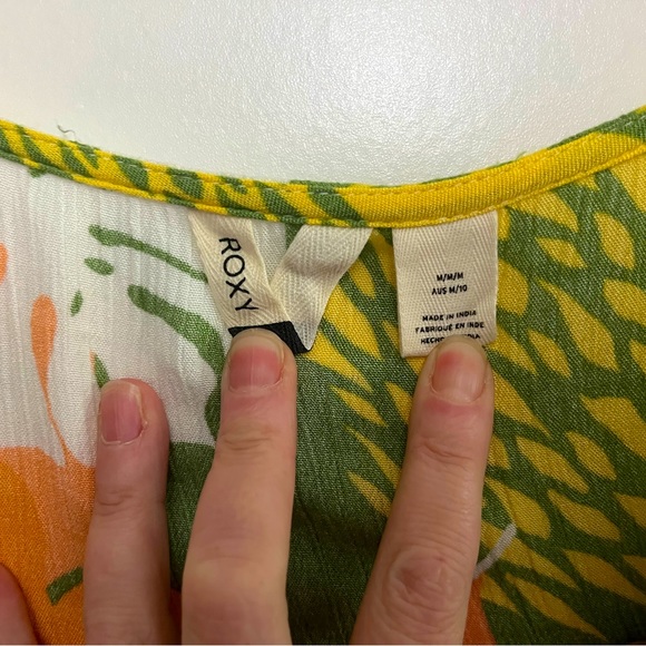 Roxy Floral Coverup Dress - Picture 3 of 7